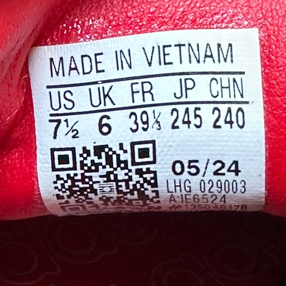 Adidas originals Samba Og red size 7.5 - Picture 5 of 10